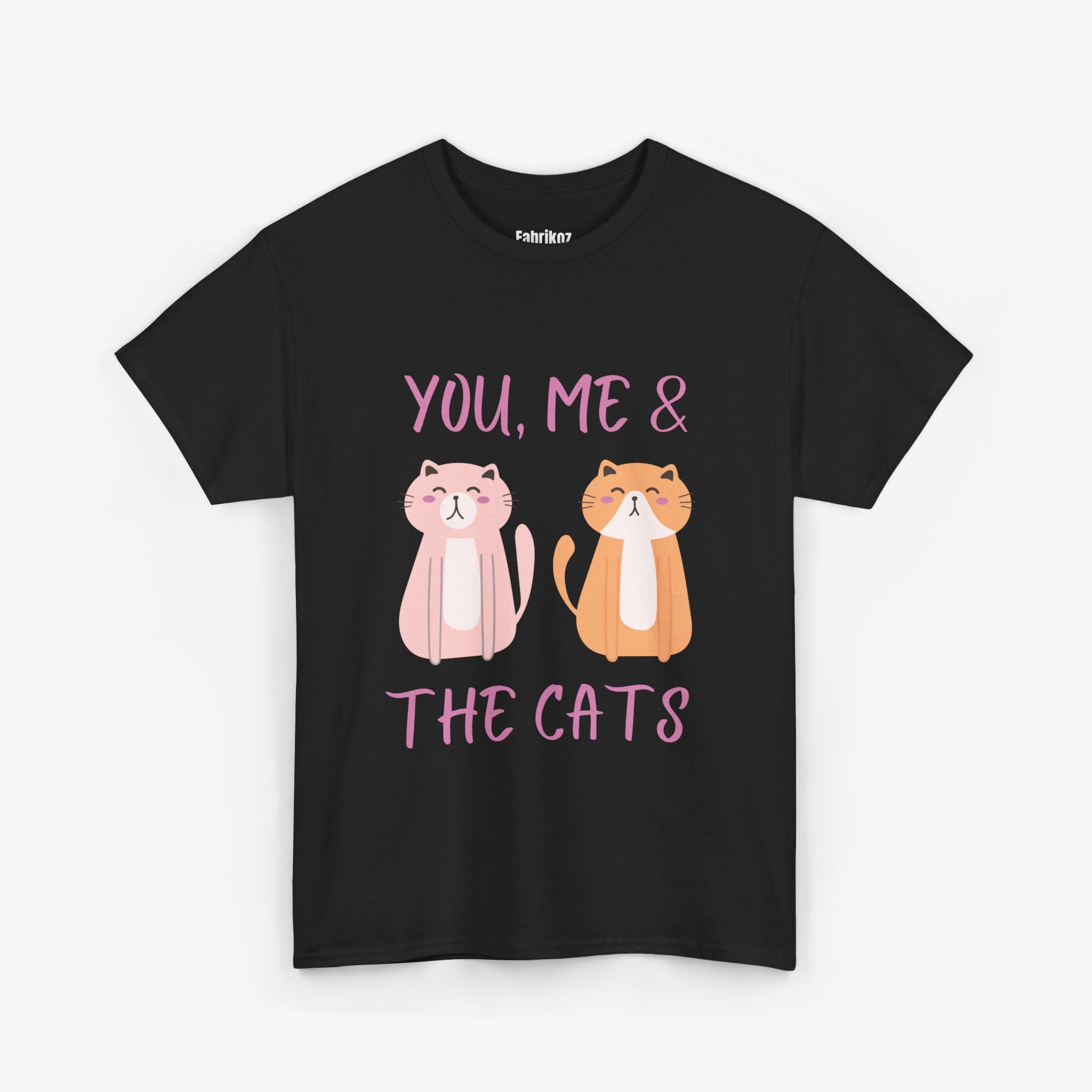 You, Me & The Cats T Shirt – Cat Edition