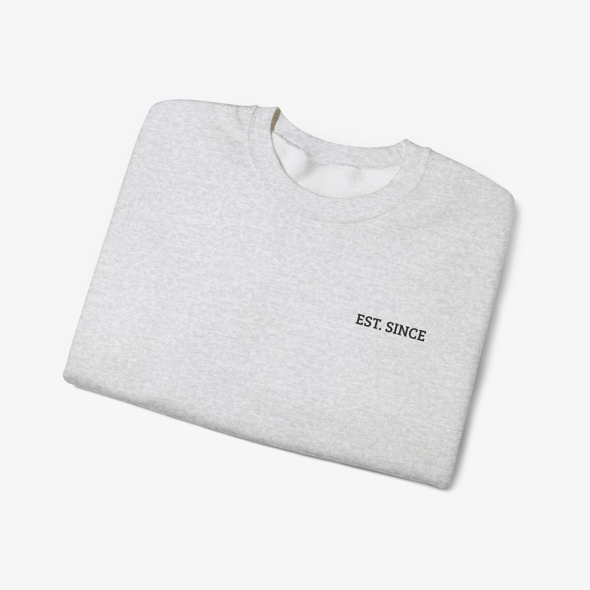 Established Since Personalized Crewneck for Valentine