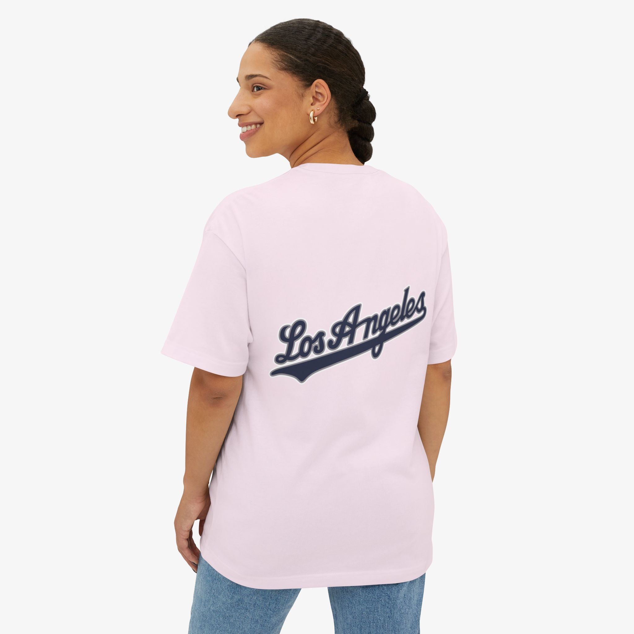 LA Baseball Boxy Tee