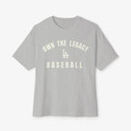 LA Baseball Unisex Oversized Tee
