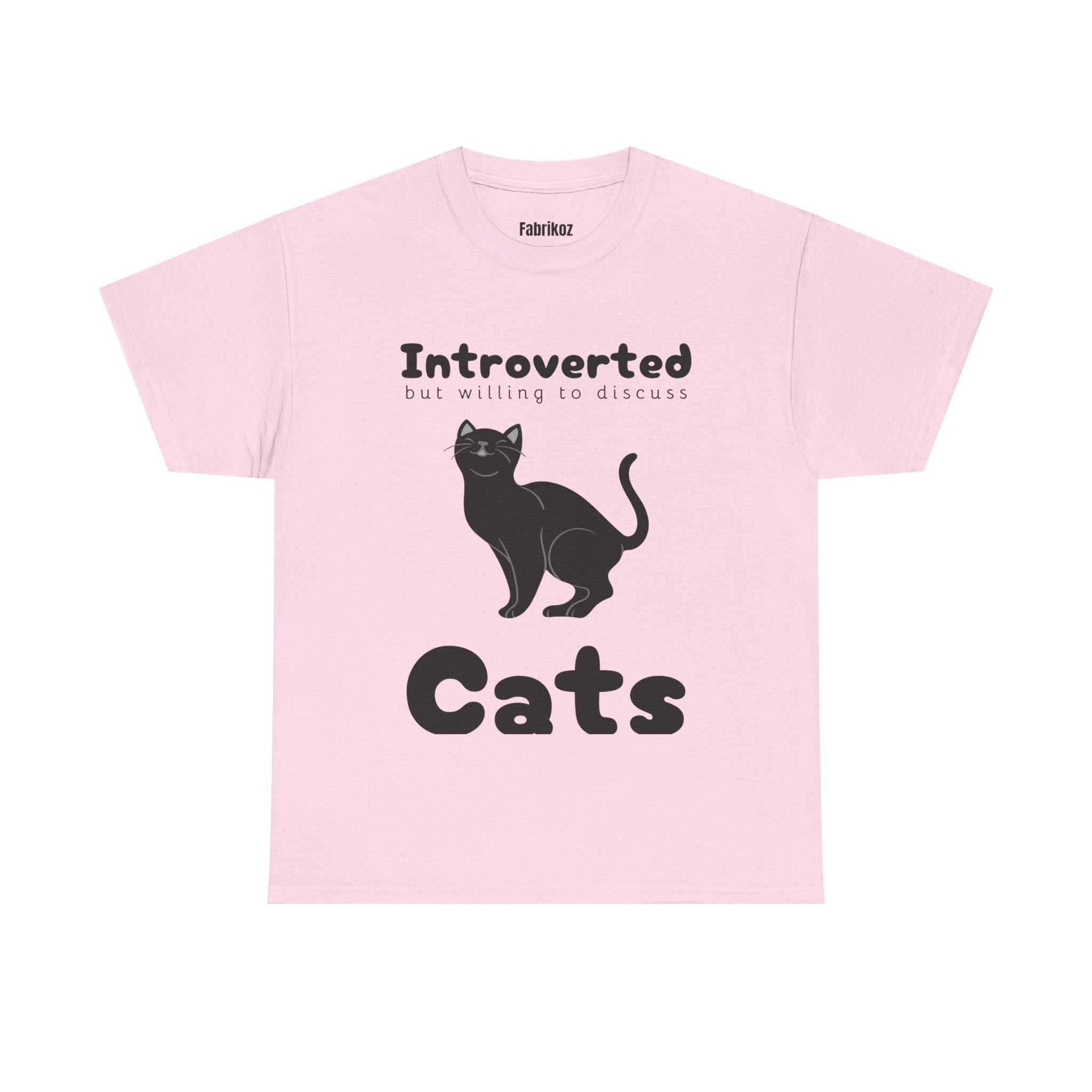 Cat Introvert T Shirt