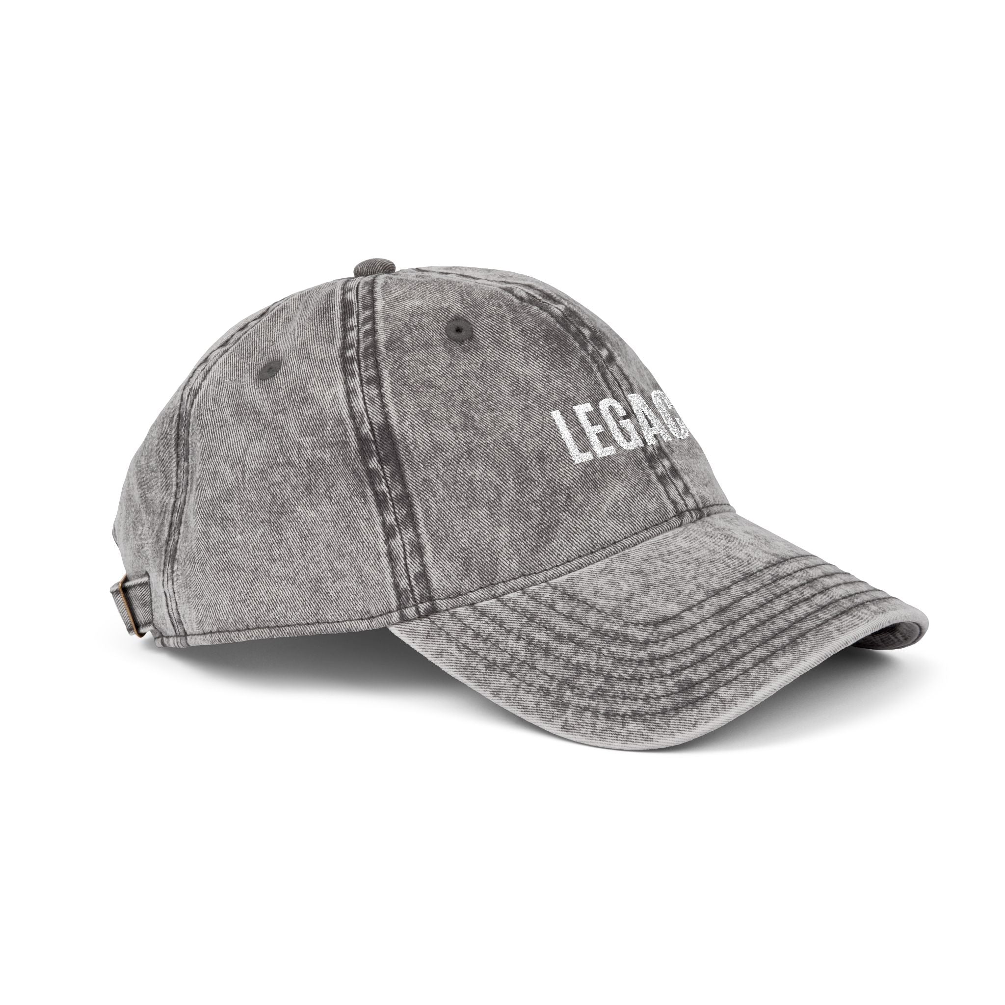 Legacy Embroidered Cap – Vintage Edition