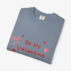 Be My Valentine T-Shirt — Cute Pink Heart & Bow Valentine’s Day Tee