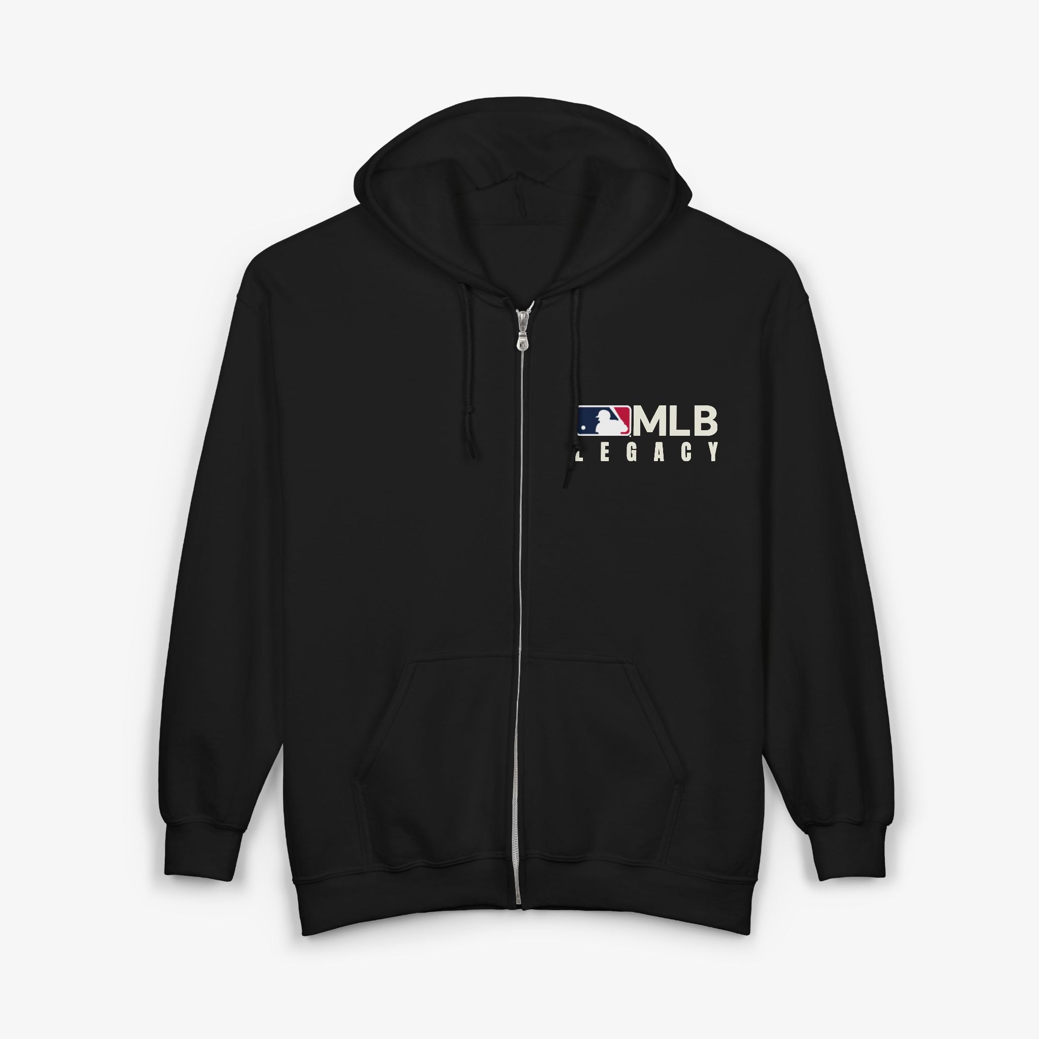 MLB Legacy Unisex Zip Hoodie, Sporty Casual Wear