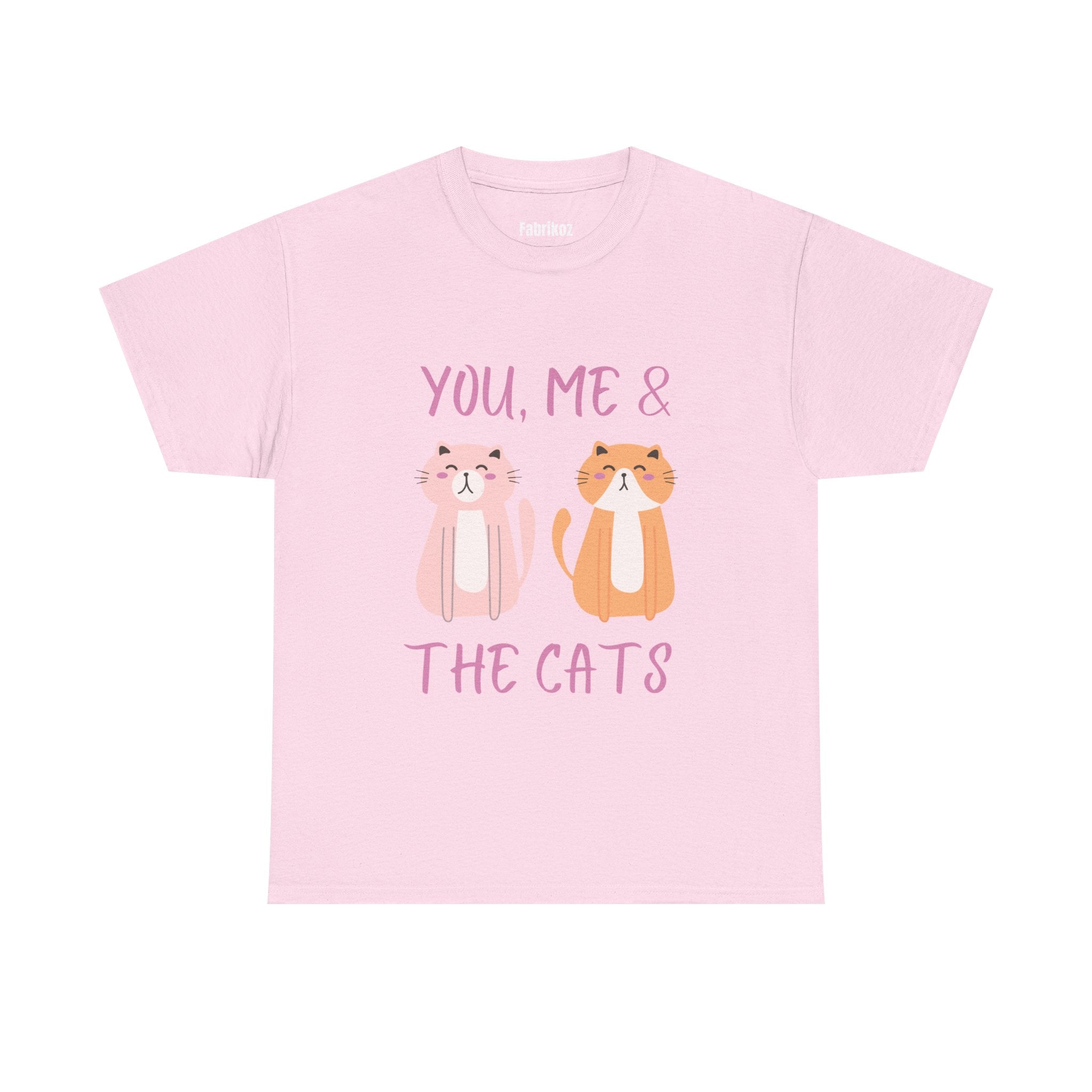 You, Me & The Cats T Shirt – Cat Edition