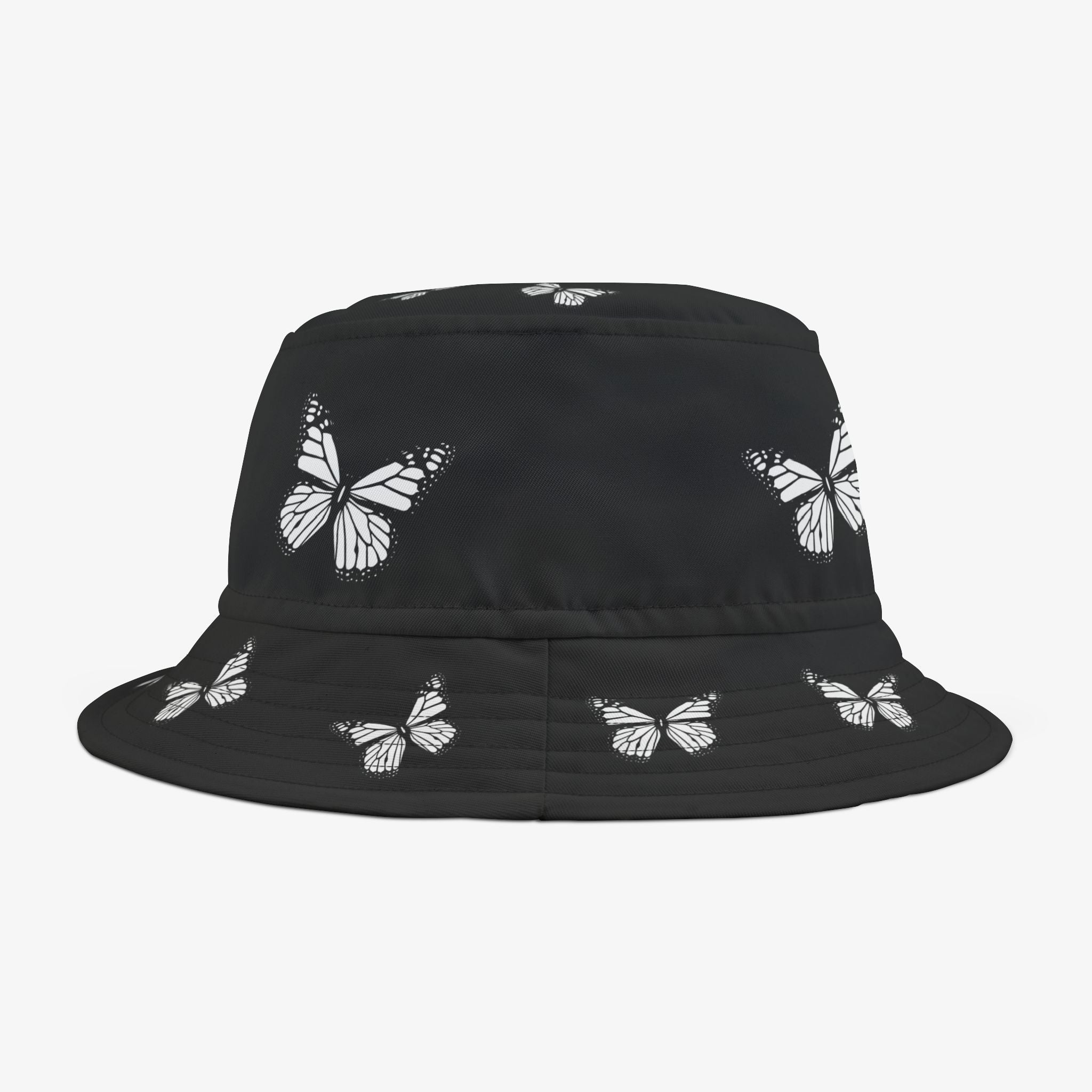 Butterfly Print Bucket Hat