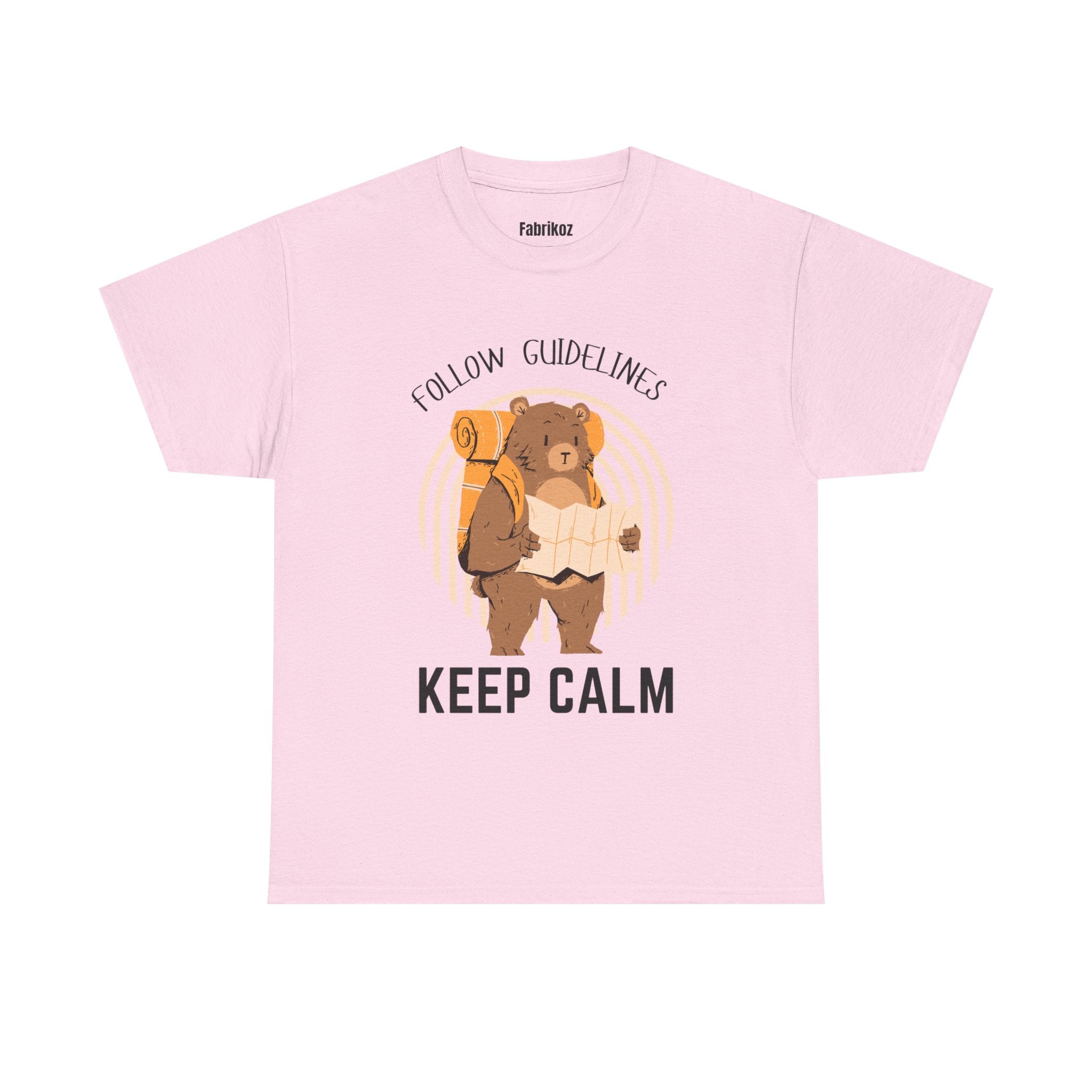 Keep Calm and Follow the Guidelines T Shirt – Travel Edition