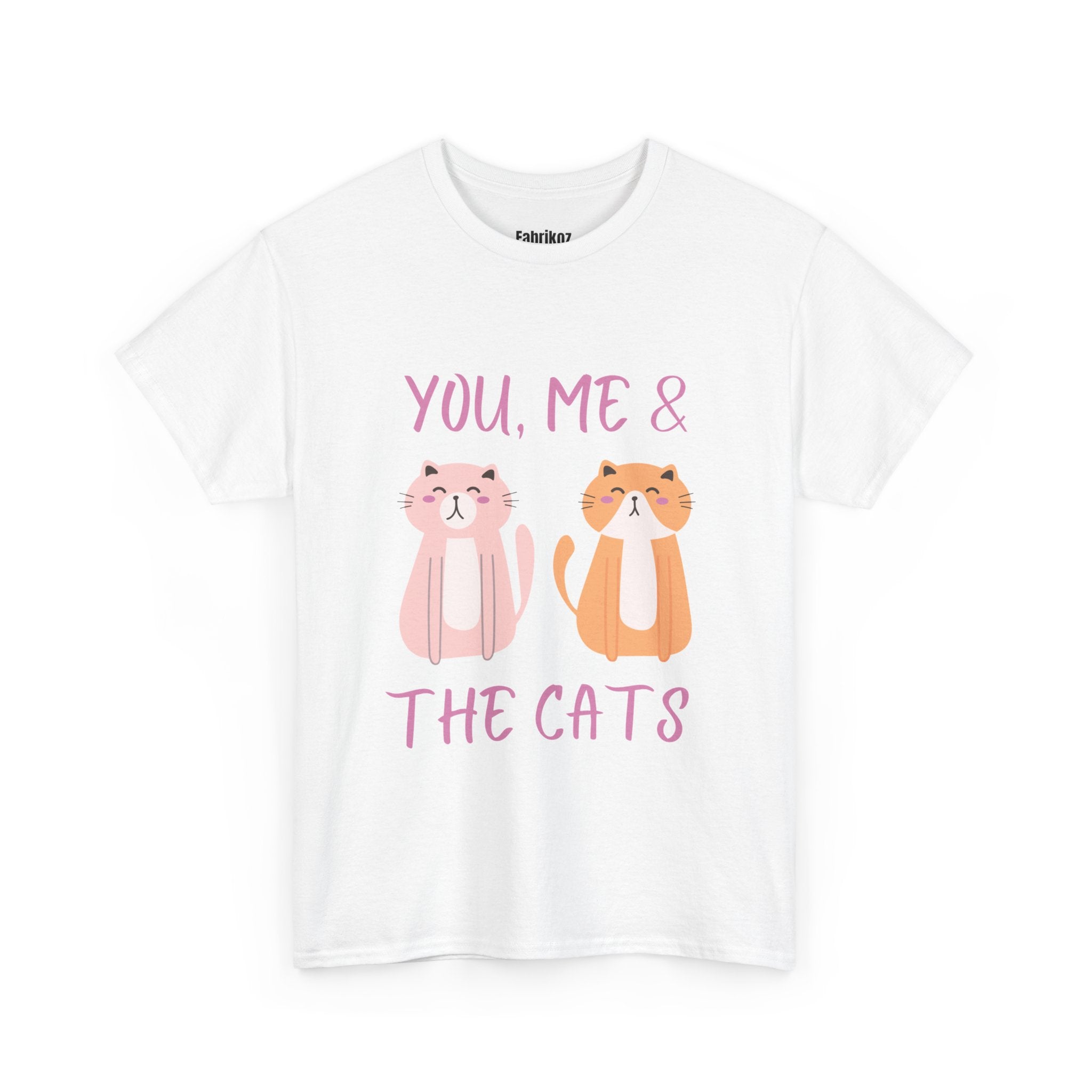 You, Me & The Cats T Shirt – Cat Edition