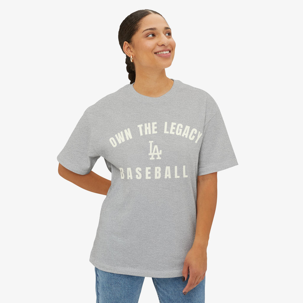 LA Baseball Boxy Tee