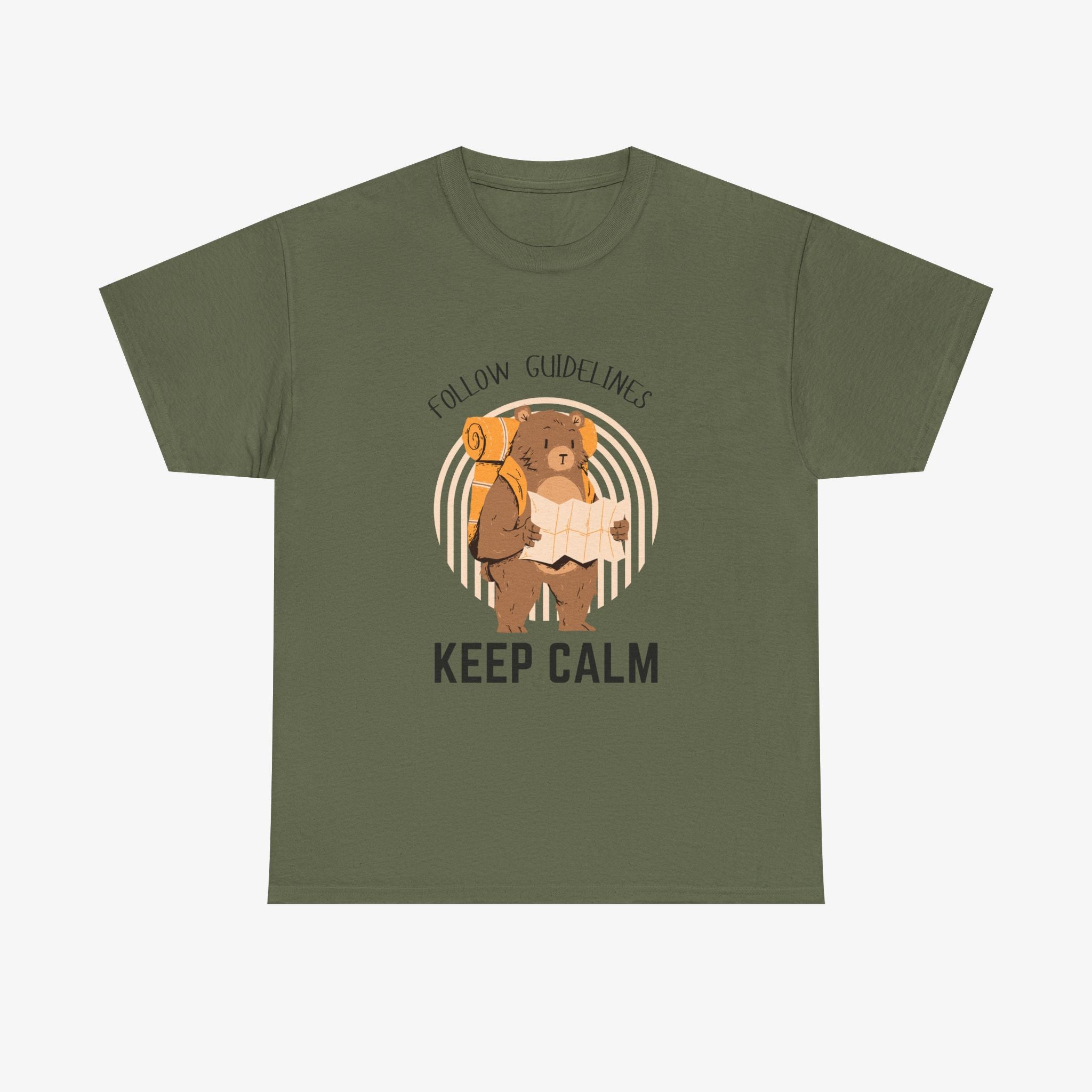Keep Calm and Follow the Guidelines T Shirt – Travel Edition