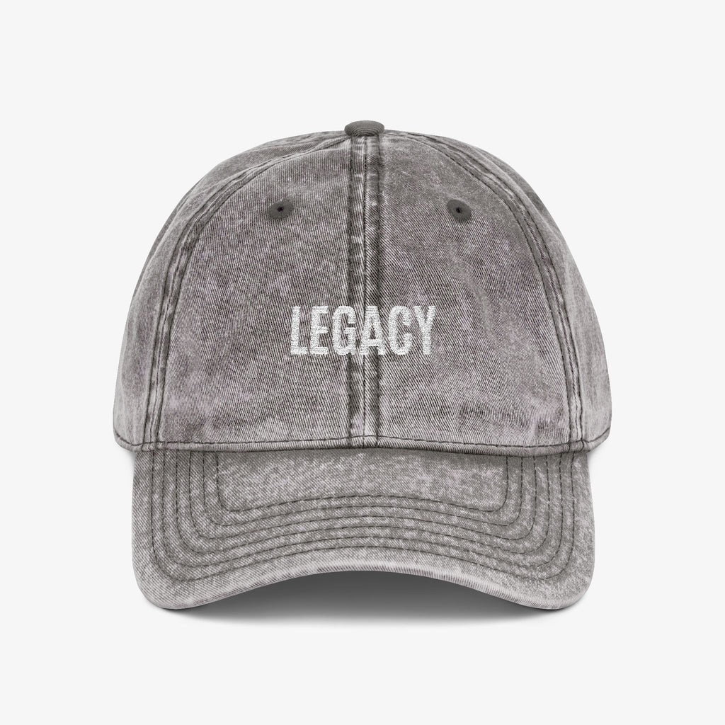 Legacy Embroidered Cap – Vintage Edition