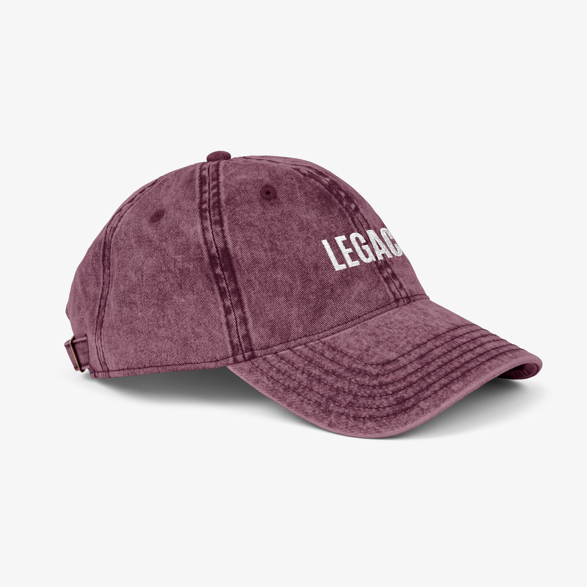 Legacy Embroidered Cap – Vintage Edition