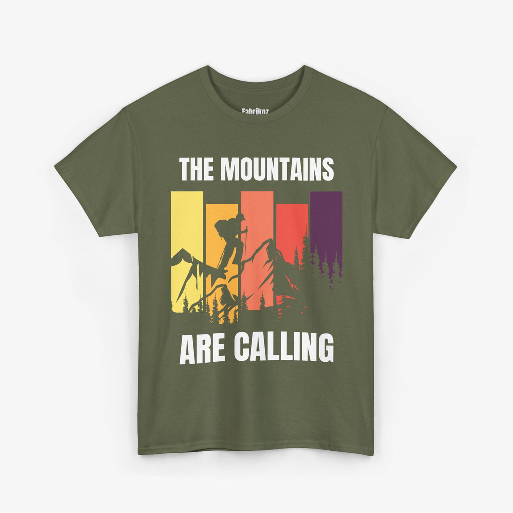 The Mountains are Calling T Shirt - Travel Edition