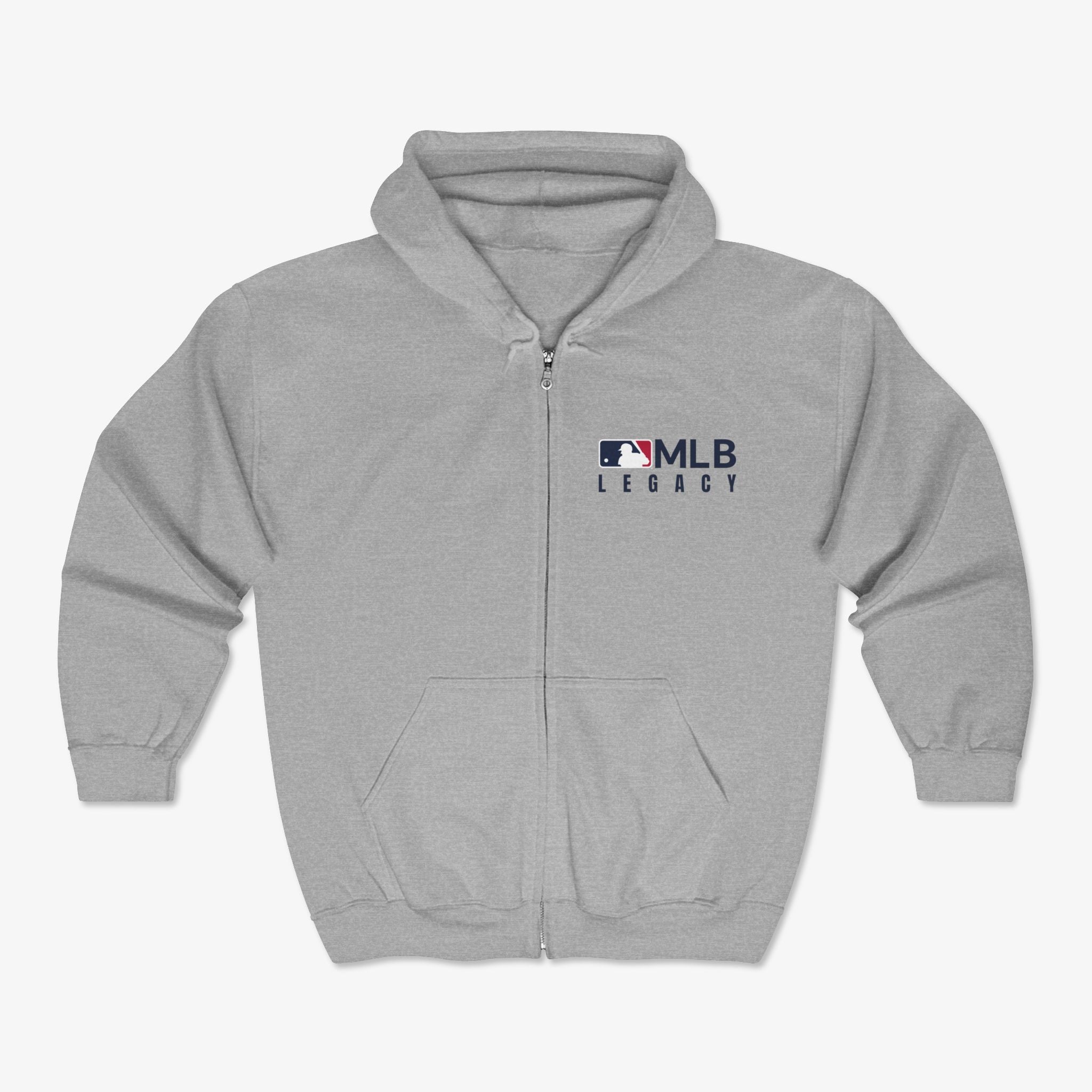 MLB Legacy Unisex Zip Hoodie, Sporty Casual Wear