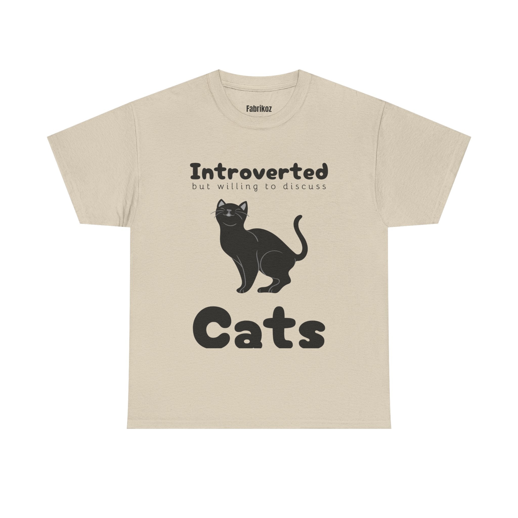Cat Introvert T Shirt