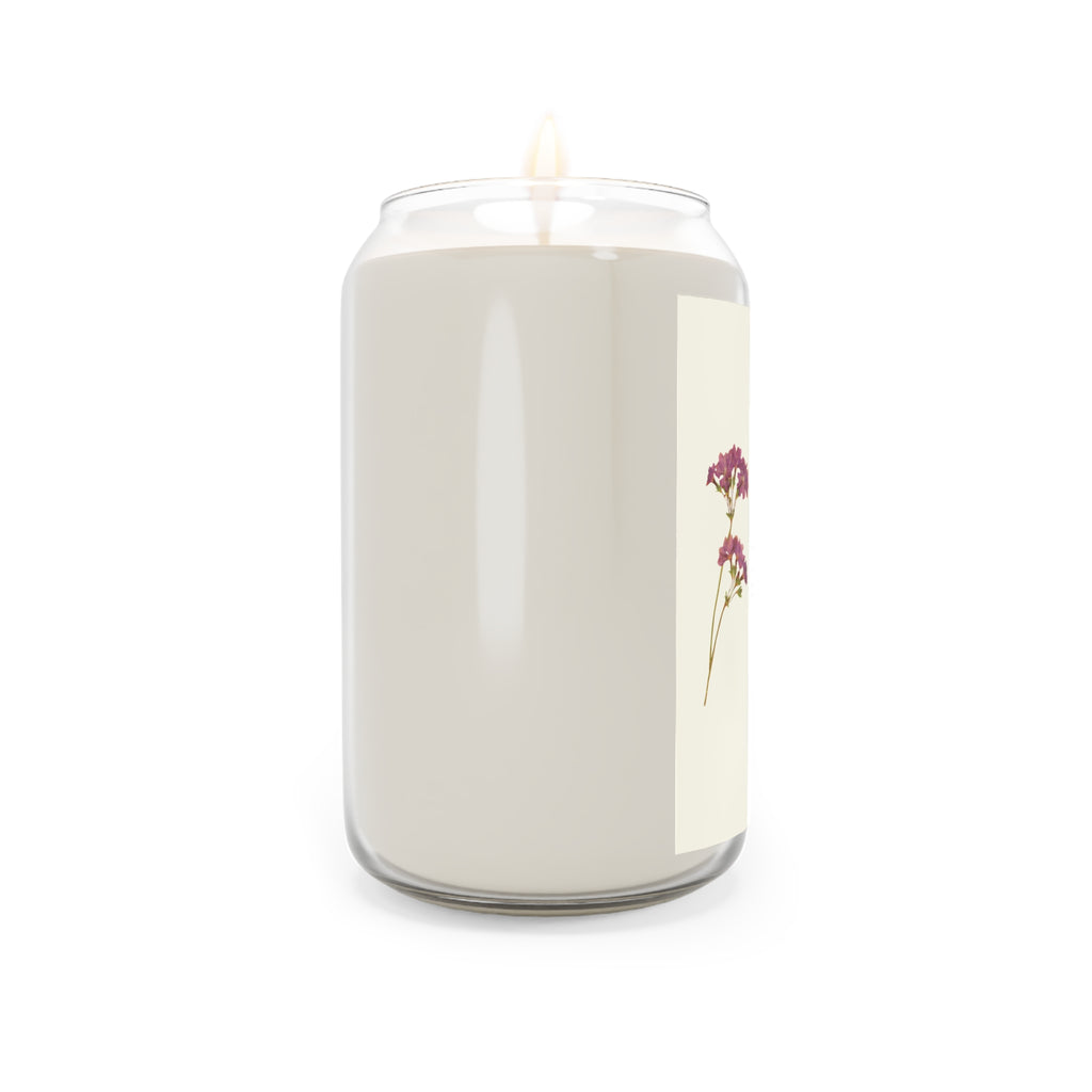 "The Bloom" Scented Soy Candle | "Spread The Love" | Botanical Anniversary Gift