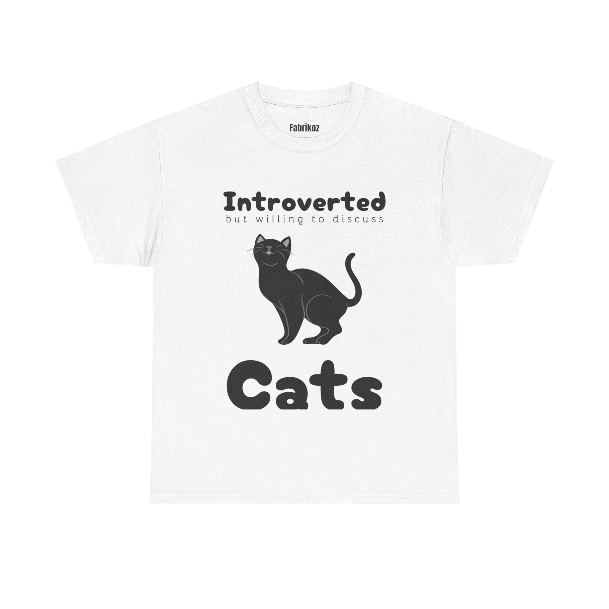 Cat Introvert T Shirt