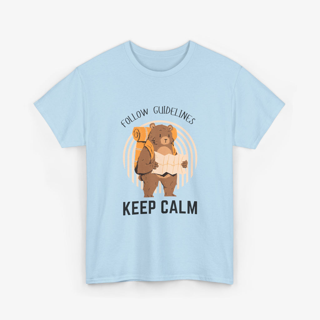 Keep Calm and Follow the Guidelines T Shirt – Travel Edition