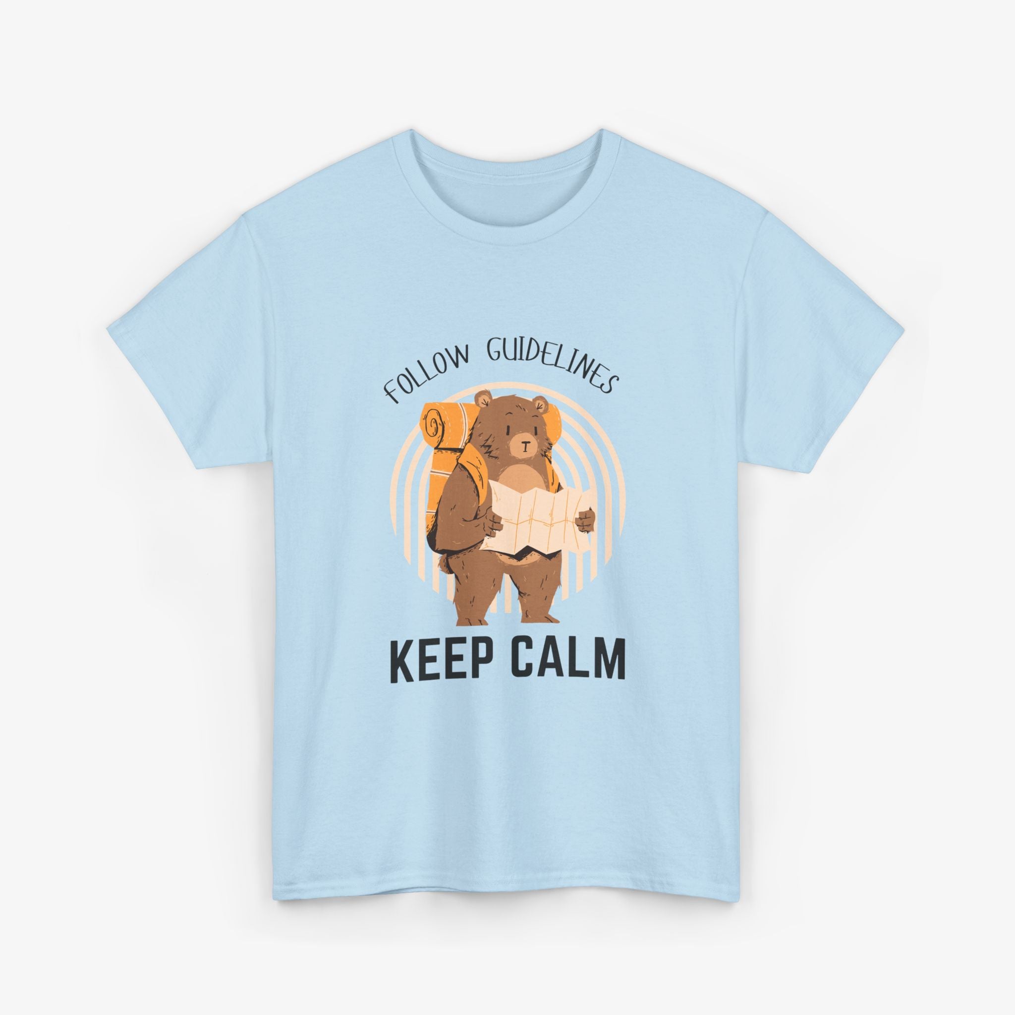 Keep Calm and Follow the Guidelines T Shirt – Travel Edition