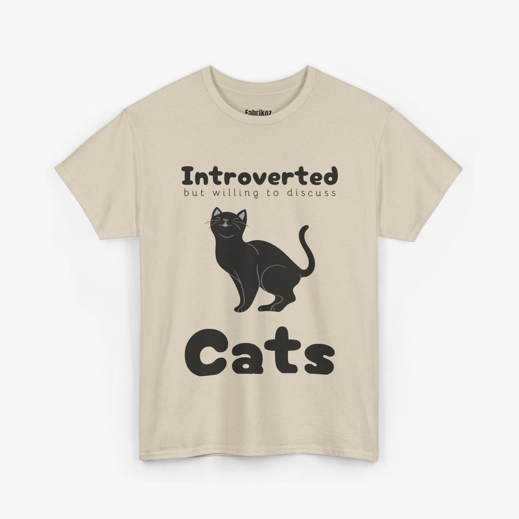 Cat Introvert T Shirt