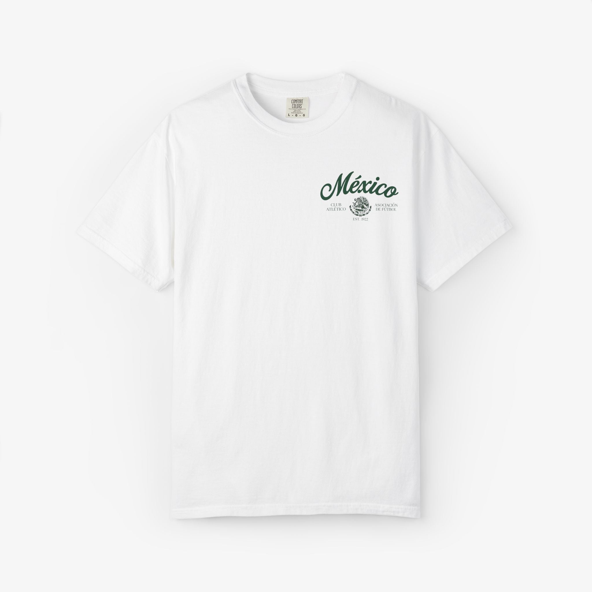 México 2026 World Cup Vintage Tricolor T-Shirt | Premium Heavyweight Supporter Tee