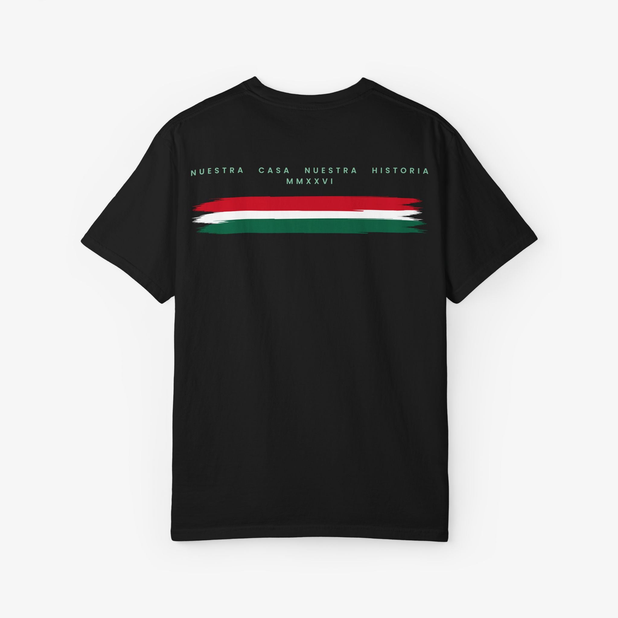 México 2026 World Cup Vintage Tricolor T-Shirt | Premium Heavyweight Supporter Tee