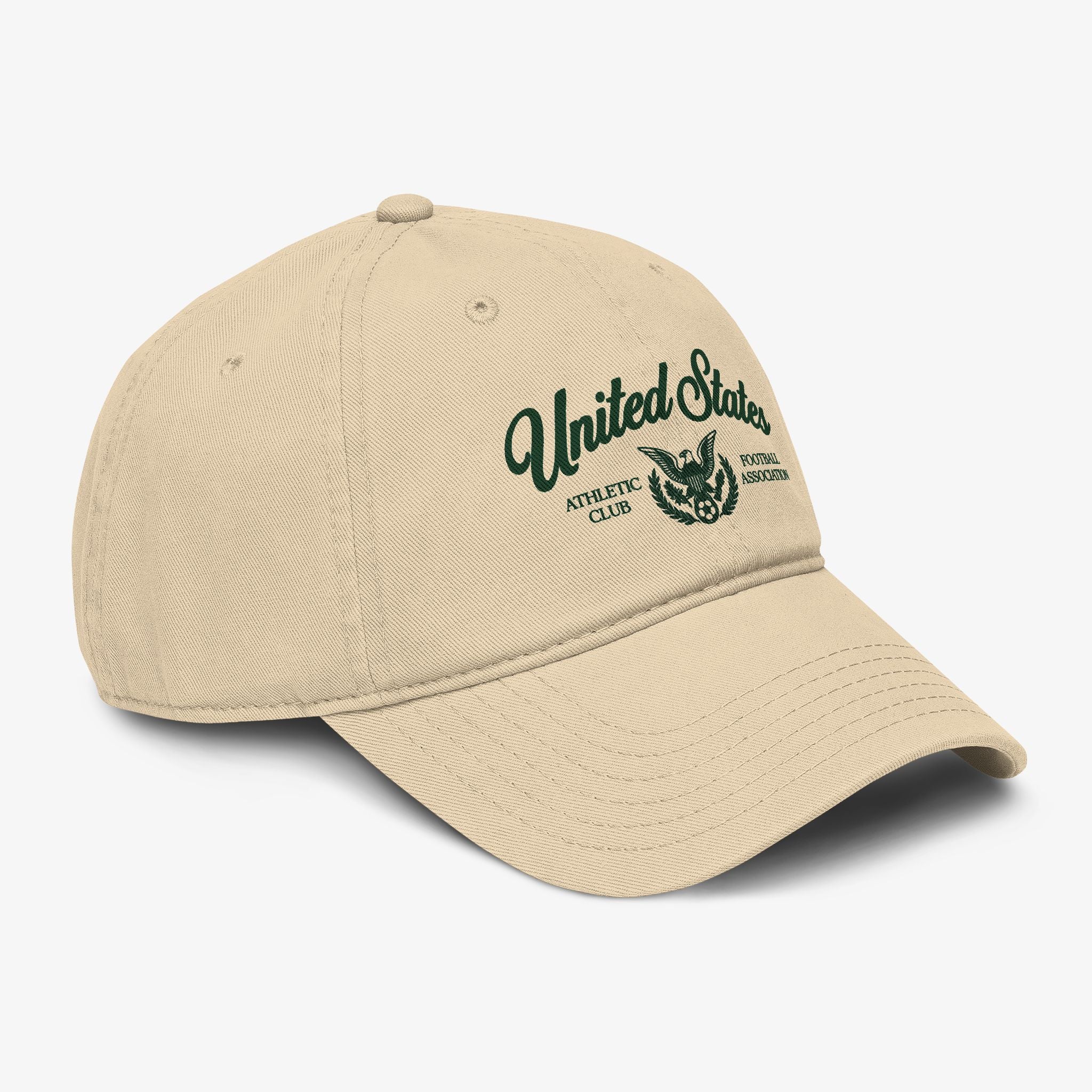United States 2026 World Cup Vintage Soccer Cap | Premium Heritage Dad Hat