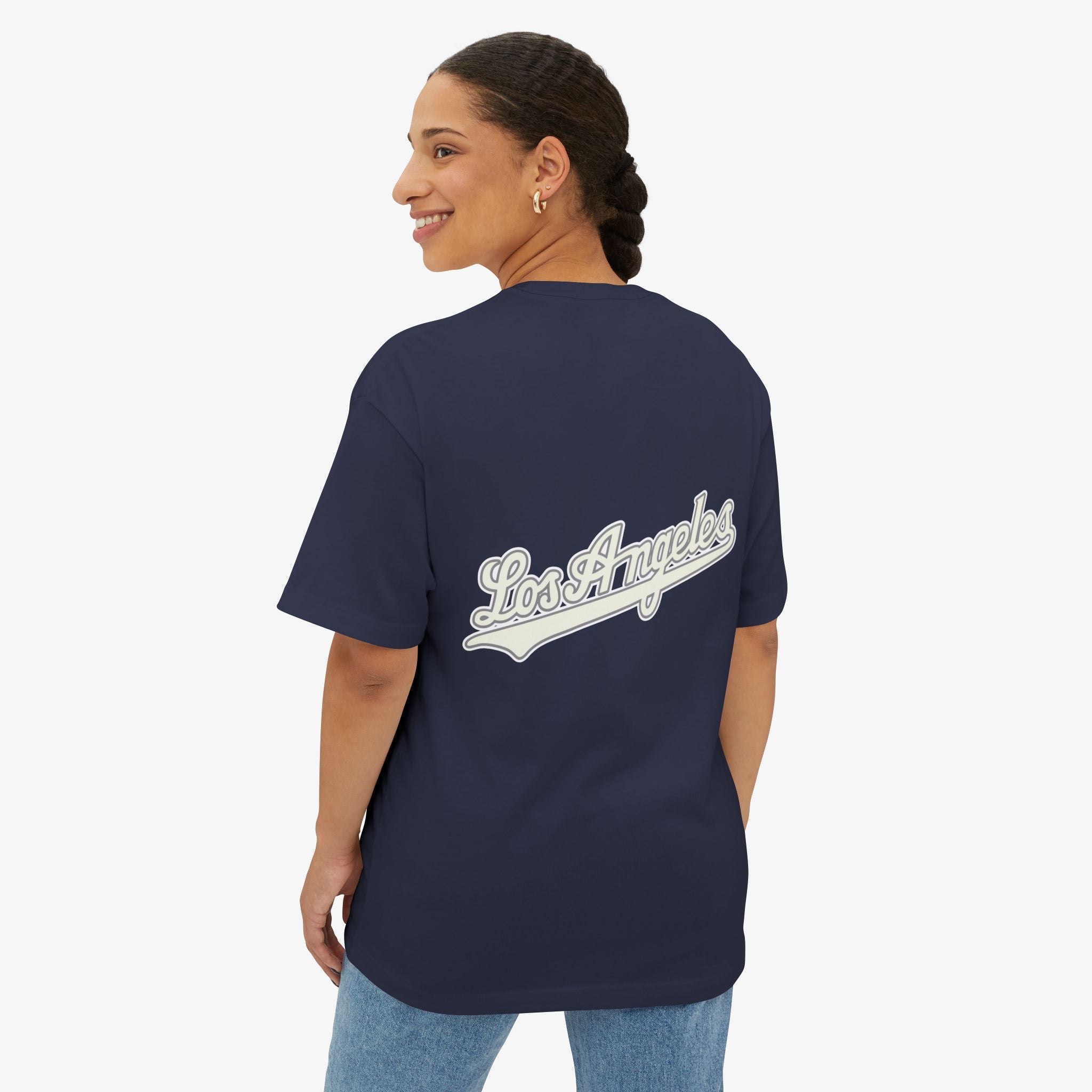 LA Baseball Boxy Tee