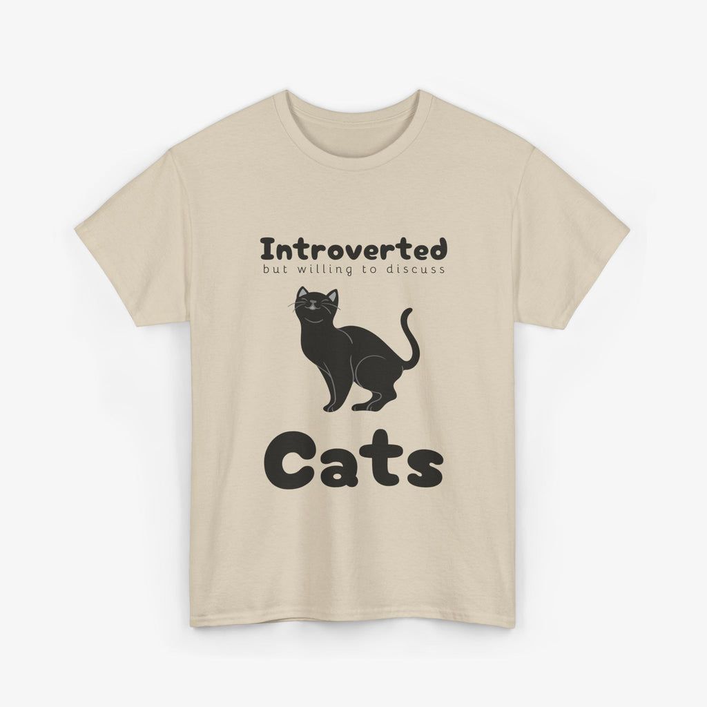 Cat Introvert T Shirt