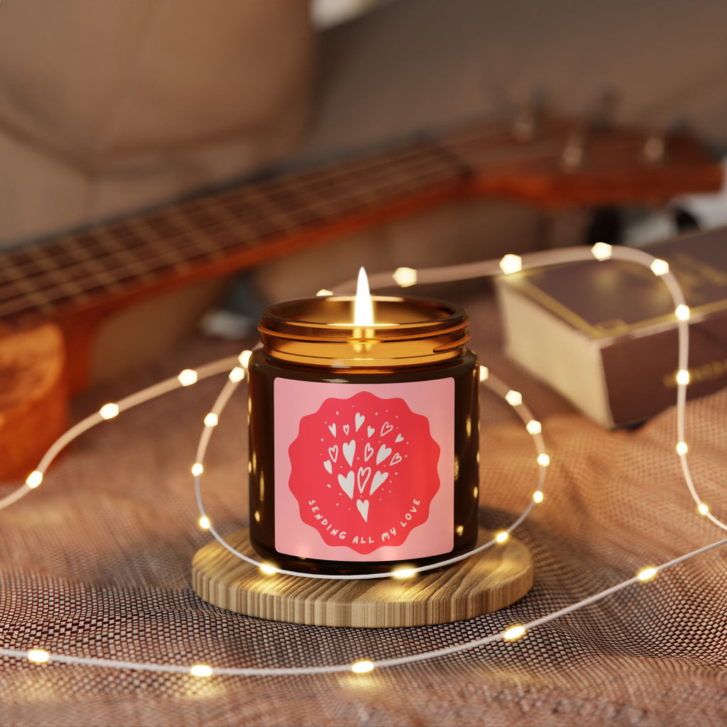 Copy of Scented Soy Candle (Multi-Size, Amber Jar)