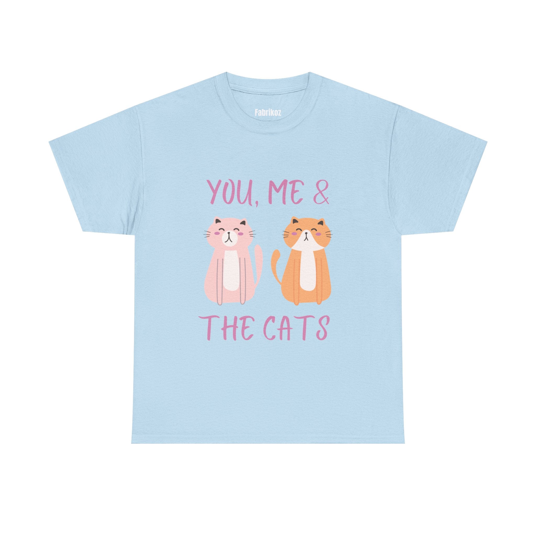 You, Me & The Cats T Shirt – Cat Edition