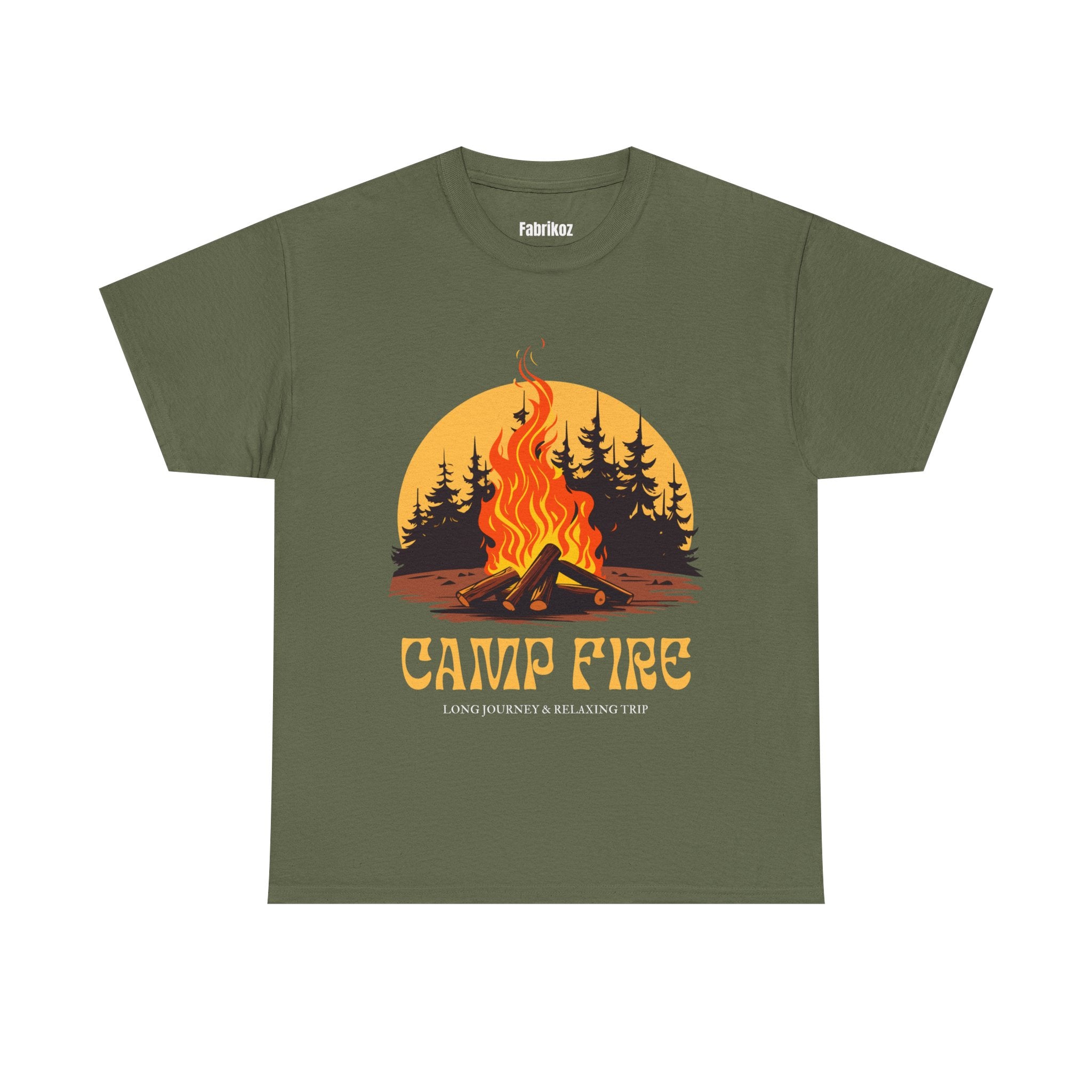 Camp Fire T Shirt - Travel Edition
