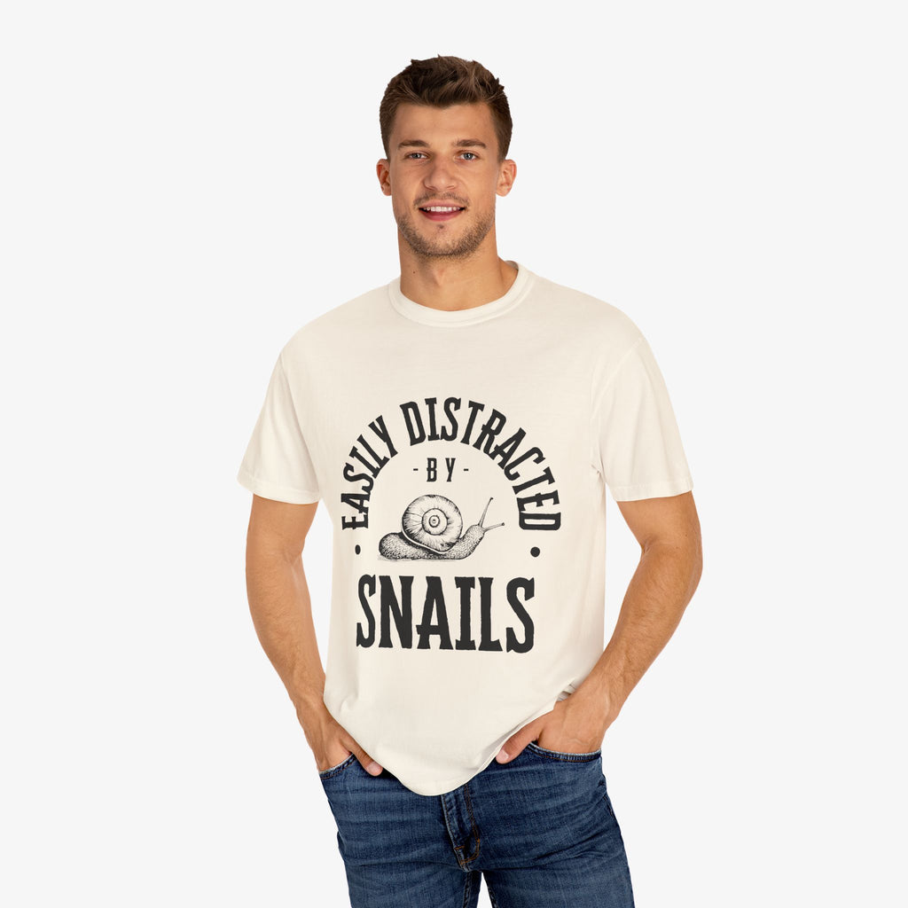 Distracted by Snails T Shirt