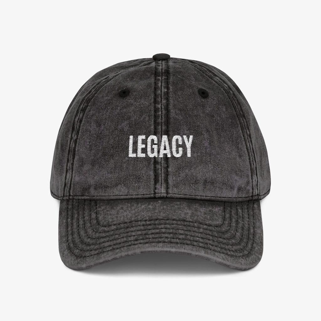 Legacy Embroidered Cap – Vintage Edition