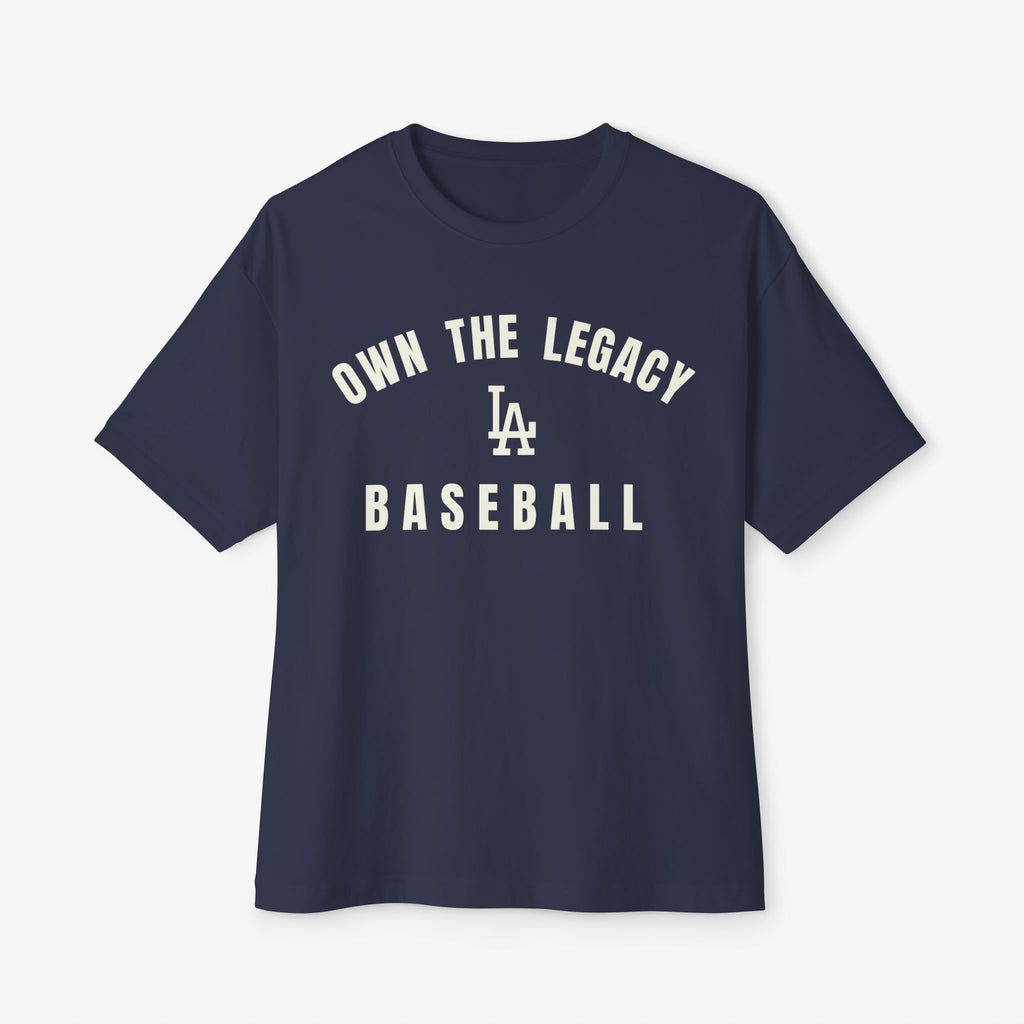 LA Baseball Boxy Tee