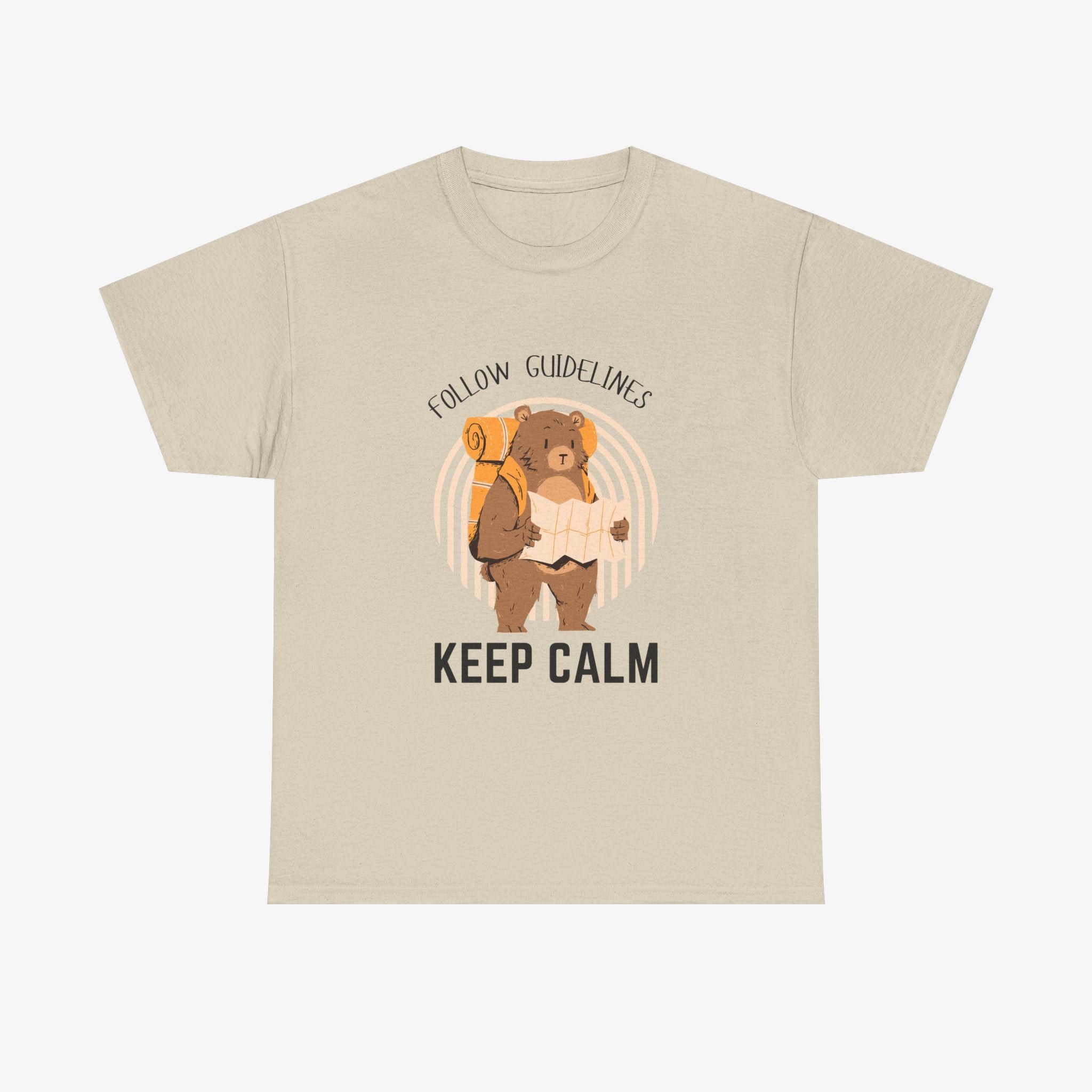 Keep Calm and Follow the Guidelines T Shirt – Travel Edition