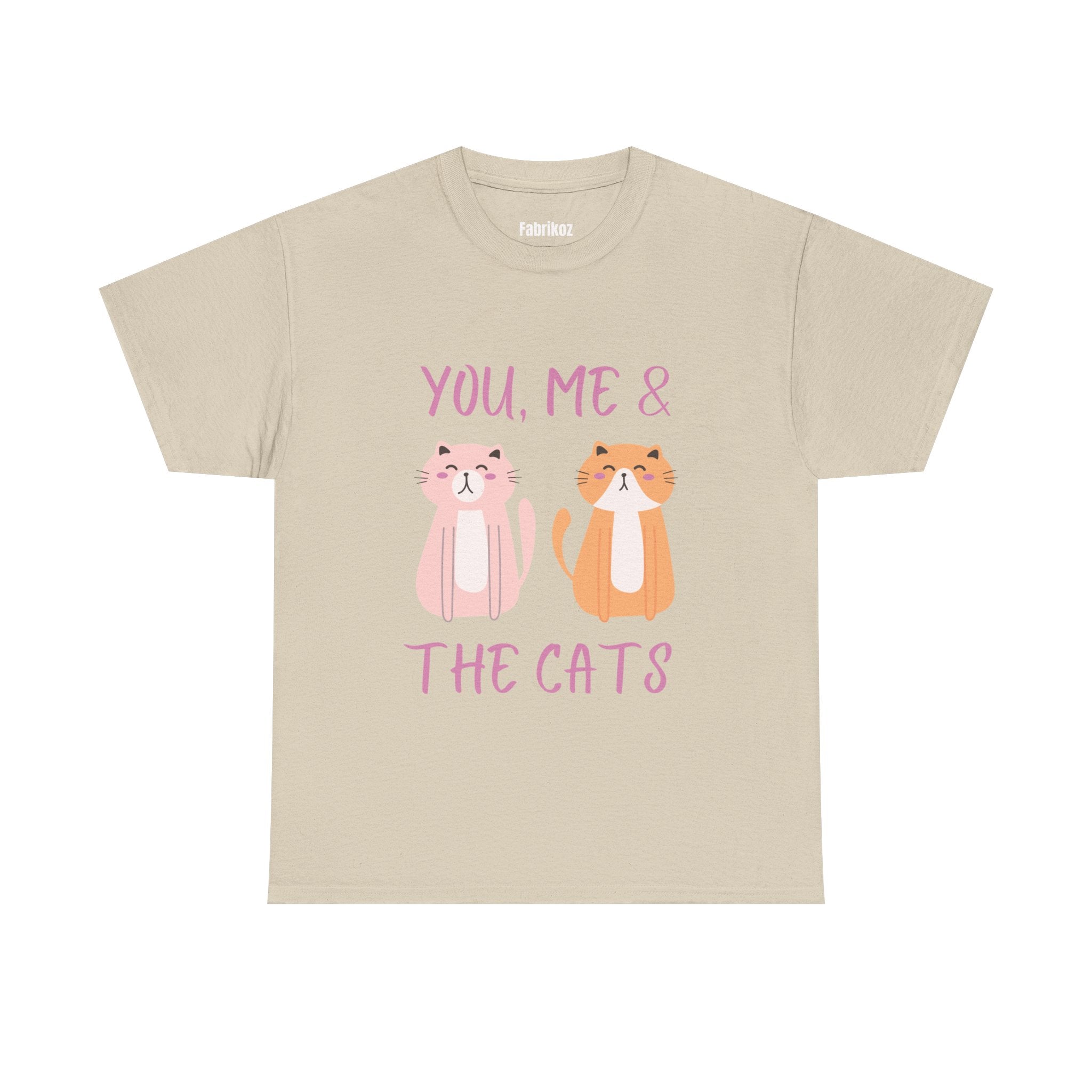 You, Me & The Cats T Shirt – Cat Edition