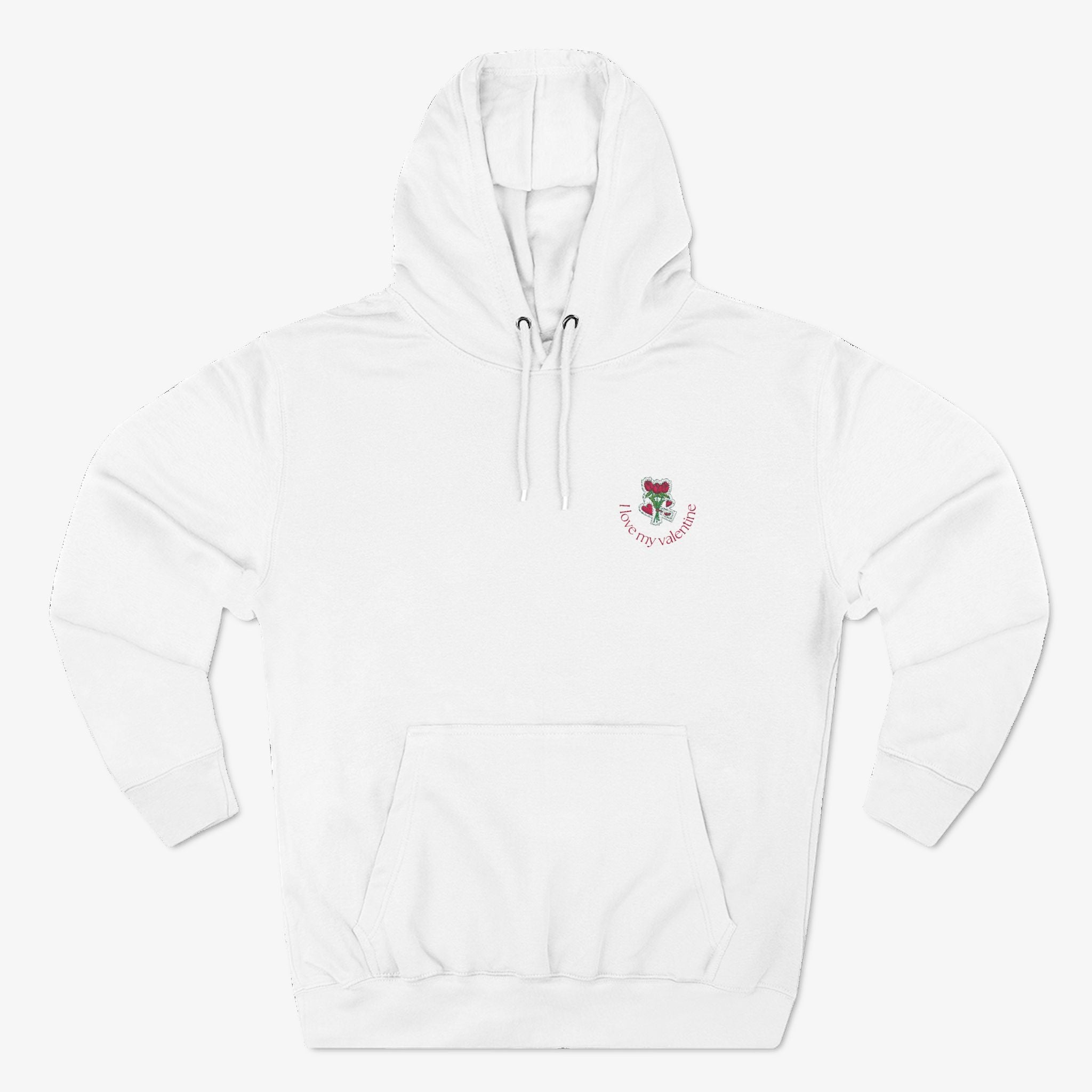 Three-Panel Fleece Hoodie for Valentine