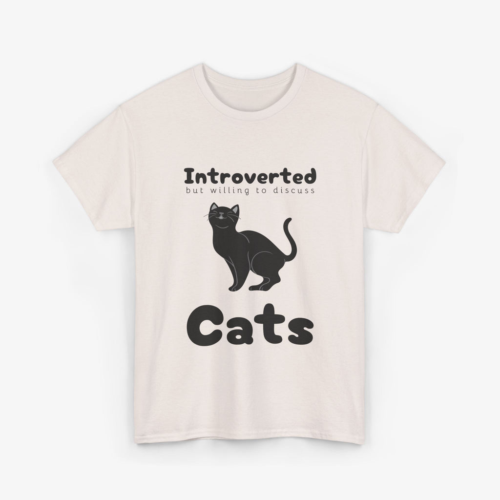 Cat Introvert T Shirt