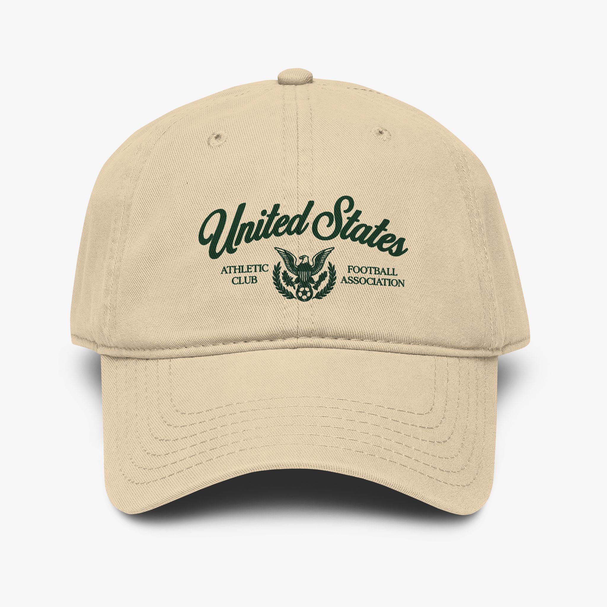 United States 2026 World Cup Vintage Soccer Cap | Premium Heritage Dad Hat