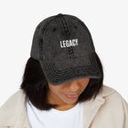 Legacy Embroidered Cap – Vintage Edition