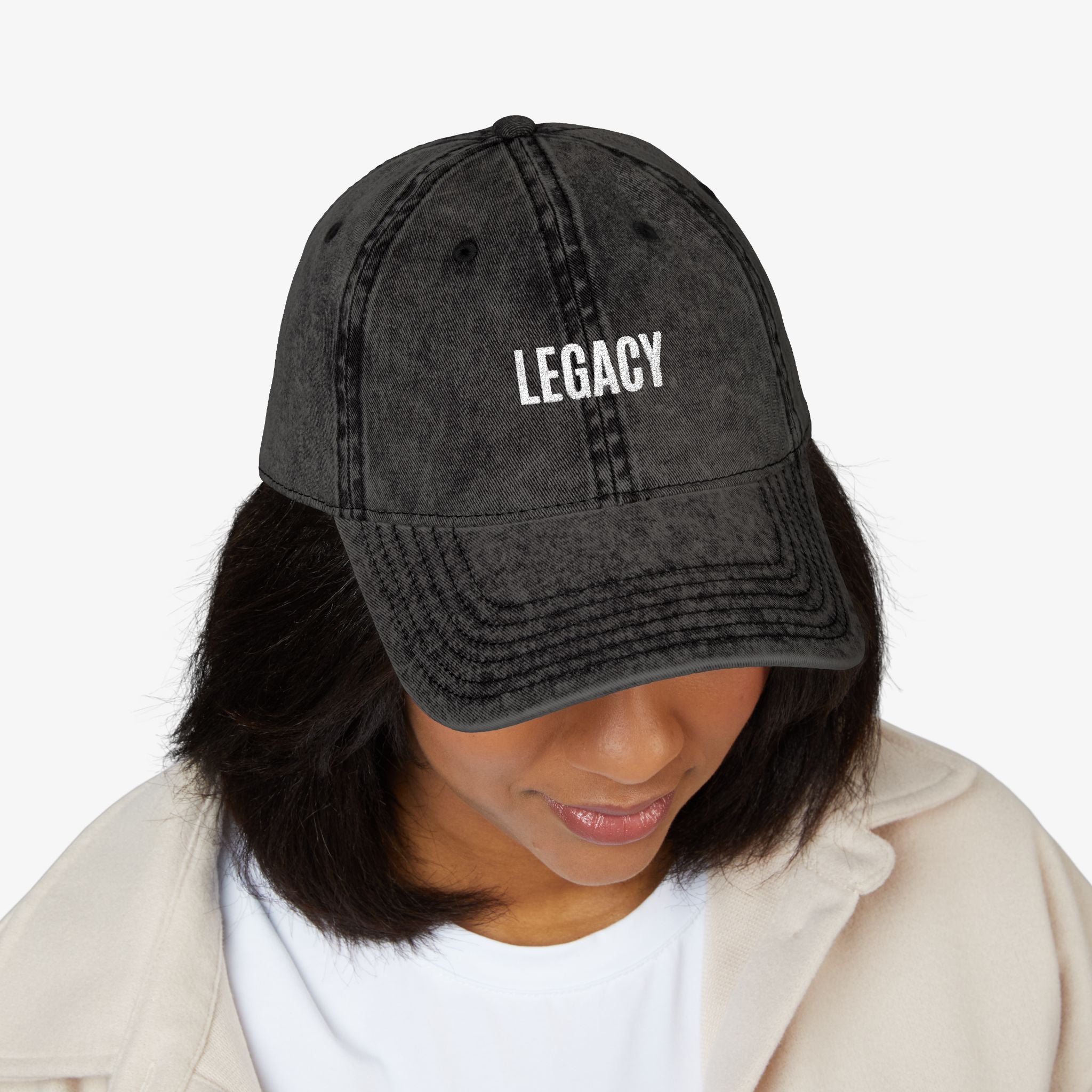 Legacy Embroidered Cap – Vintage Edition