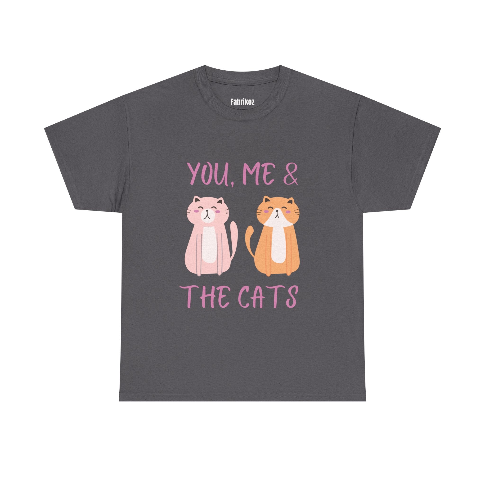 You, Me & The Cats T Shirt – Cat Edition