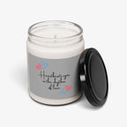 "The Sentiment" Scented Soy Candle | "Heartbeat Sync in The Rhythm of Love" | Anniversary Keepsake
