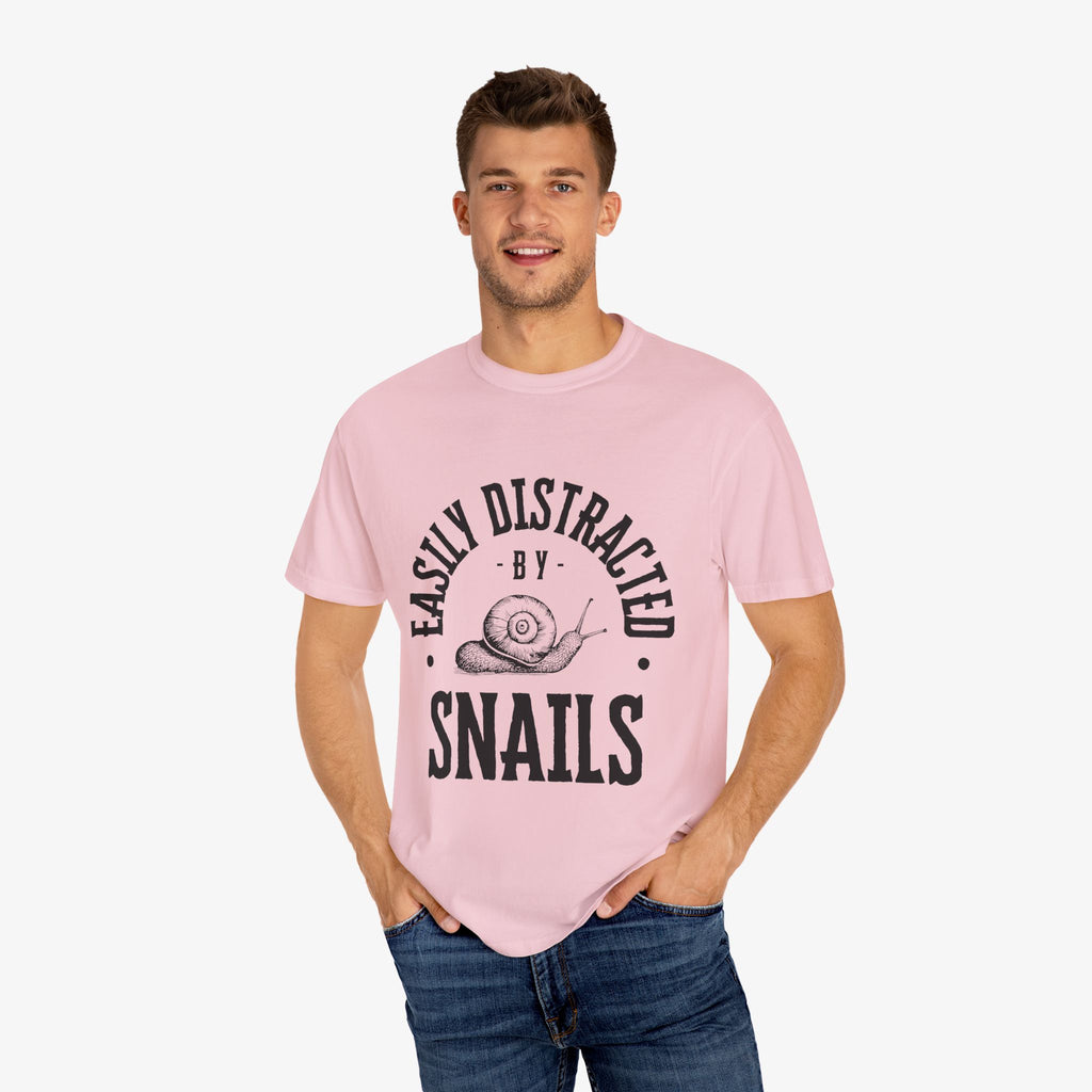Distracted by Snails T Shirt