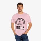 Distracted by Snails T Shirt