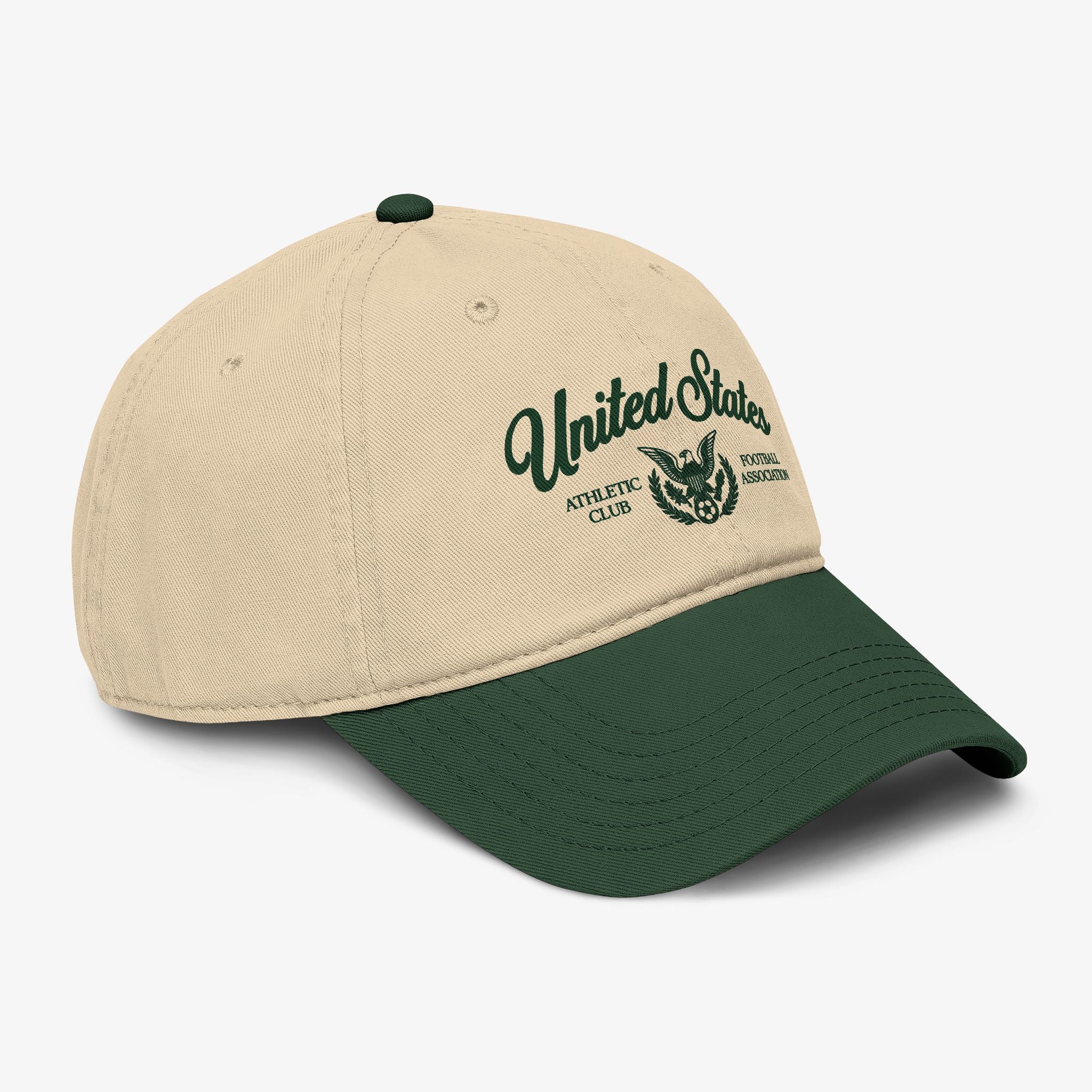 United States 2026 World Cup Vintage Soccer Cap | Premium Heritage Dad Hat
