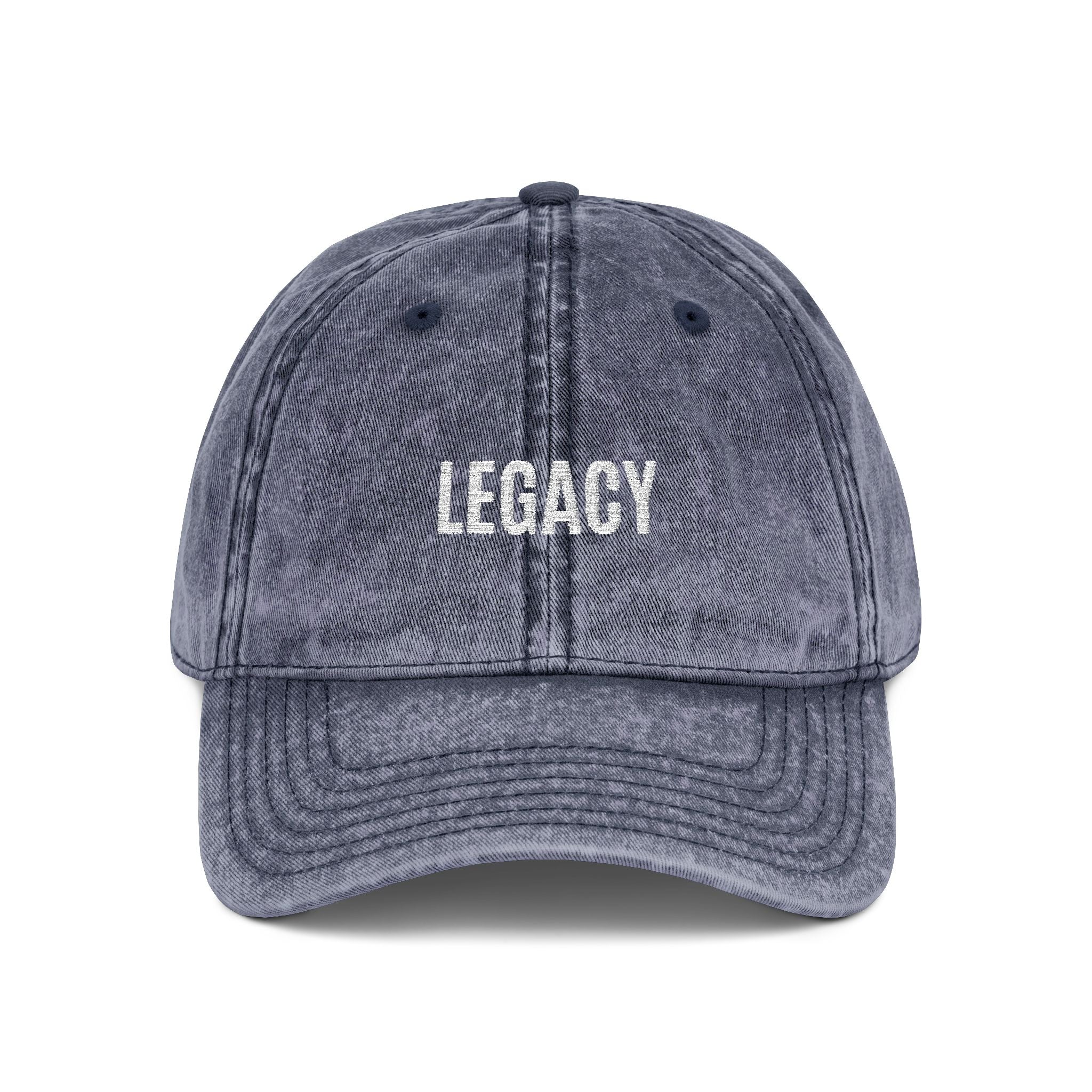 Legacy Embroidered Cap – Vintage Edition