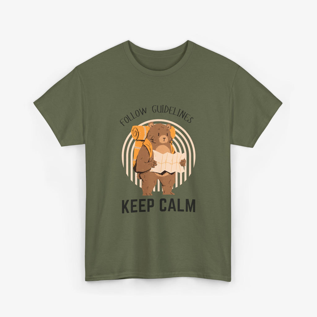 Keep Calm and Follow the Guidelines T Shirt – Travel Edition