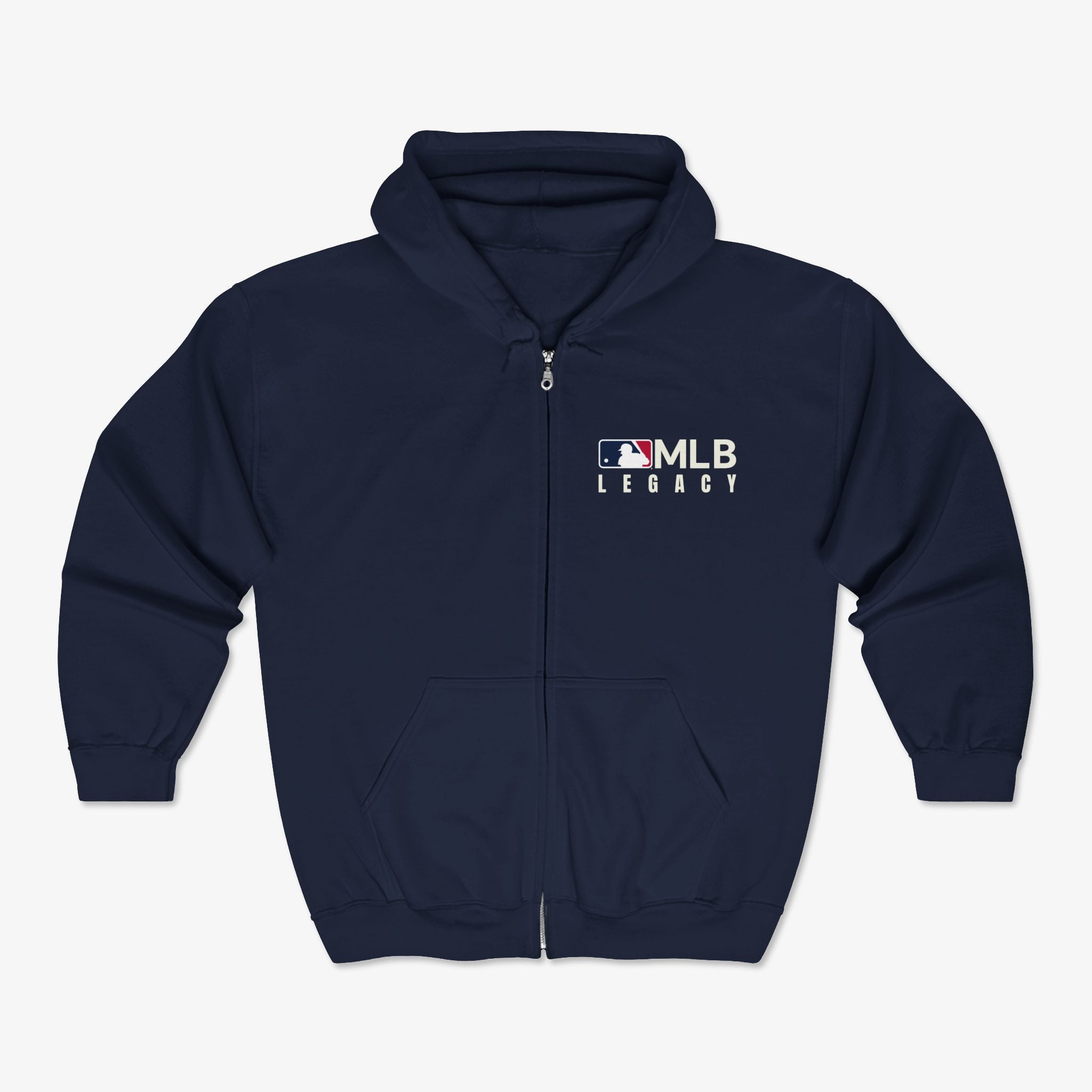 MLB Legacy Unisex Zip Hoodie, Sporty Casual Wear